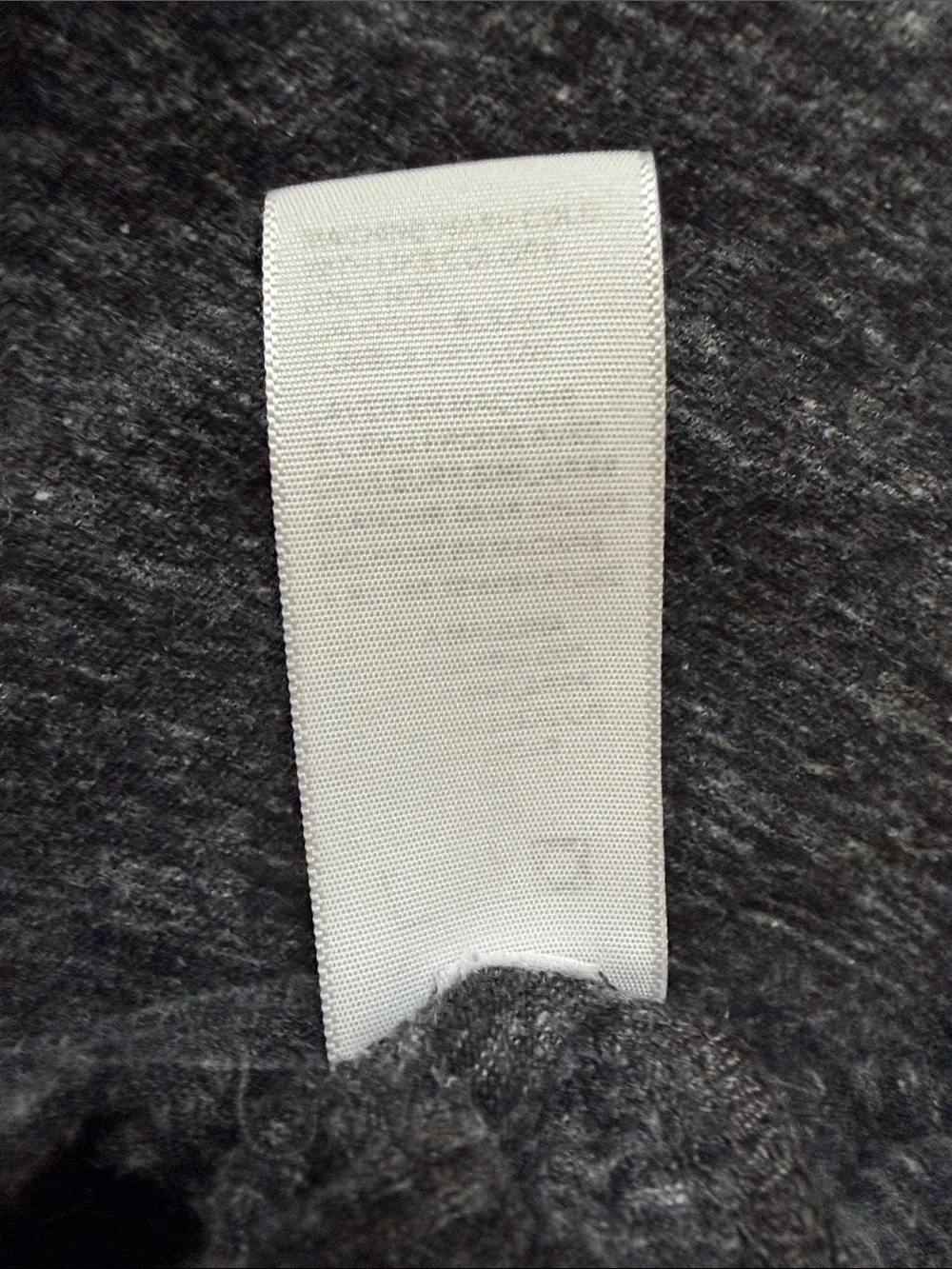 James Perse Heathered Charcoal Raglan Scoop Neck Tee - Picture 4 of 6